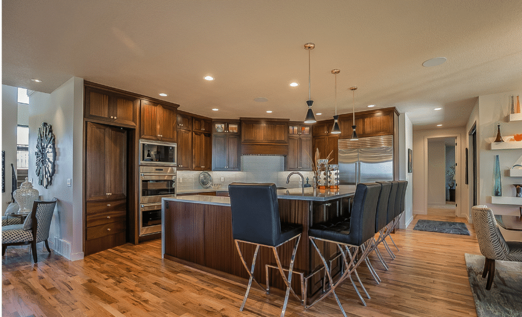 Mid century modern interior design image
